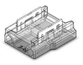 2Pin Fasten Connector Strip to Wire for 10mm COB/SMD — image 1