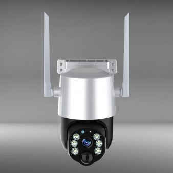 4MP Wi-Fi Solar IP Camera, White — image 3