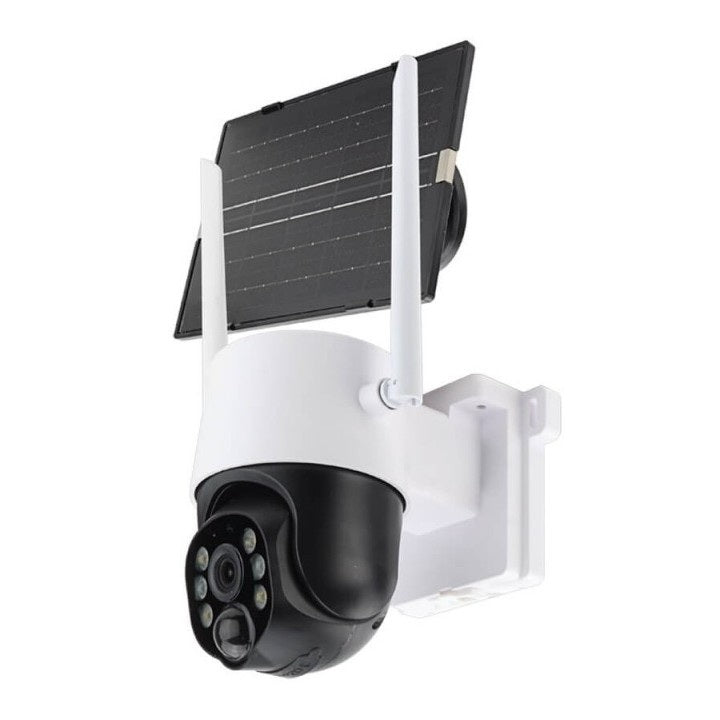 4MP Wi-Fi Solar IP Camera, White — image 4
