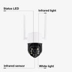 4MP Wi-Fi Solar IP Camera, White — image 6
