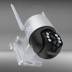 4MP Wi-Fi Solar IP Camera, White — image 1