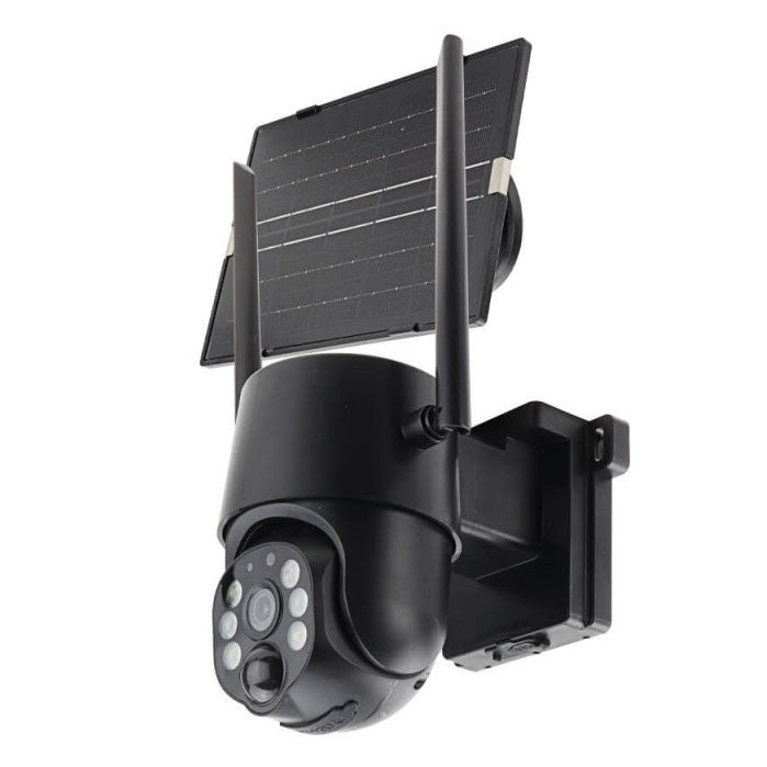 4MP Wi-Fi Solar IP Camera, Black — image 6