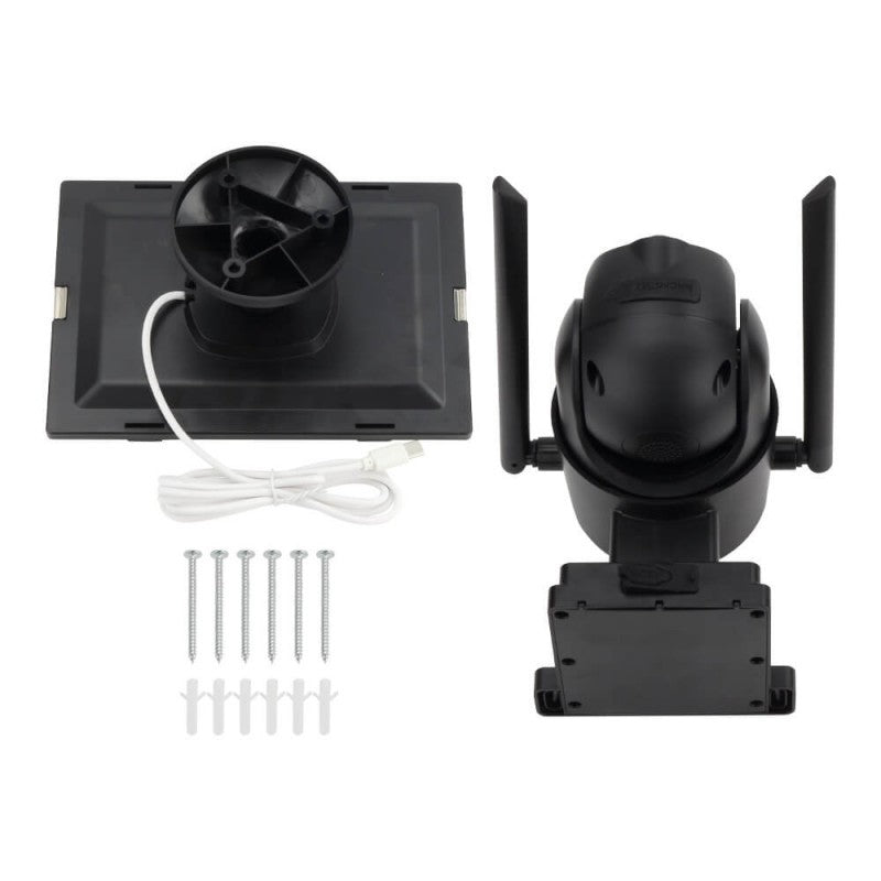 4MP Wi-Fi Solar IP Camera, Black — image 7