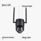 4MP Wi-Fi Solar IP Camera, Black — image 8