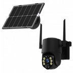 4MP Wi-Fi Solar IP Camera, Black — image 1