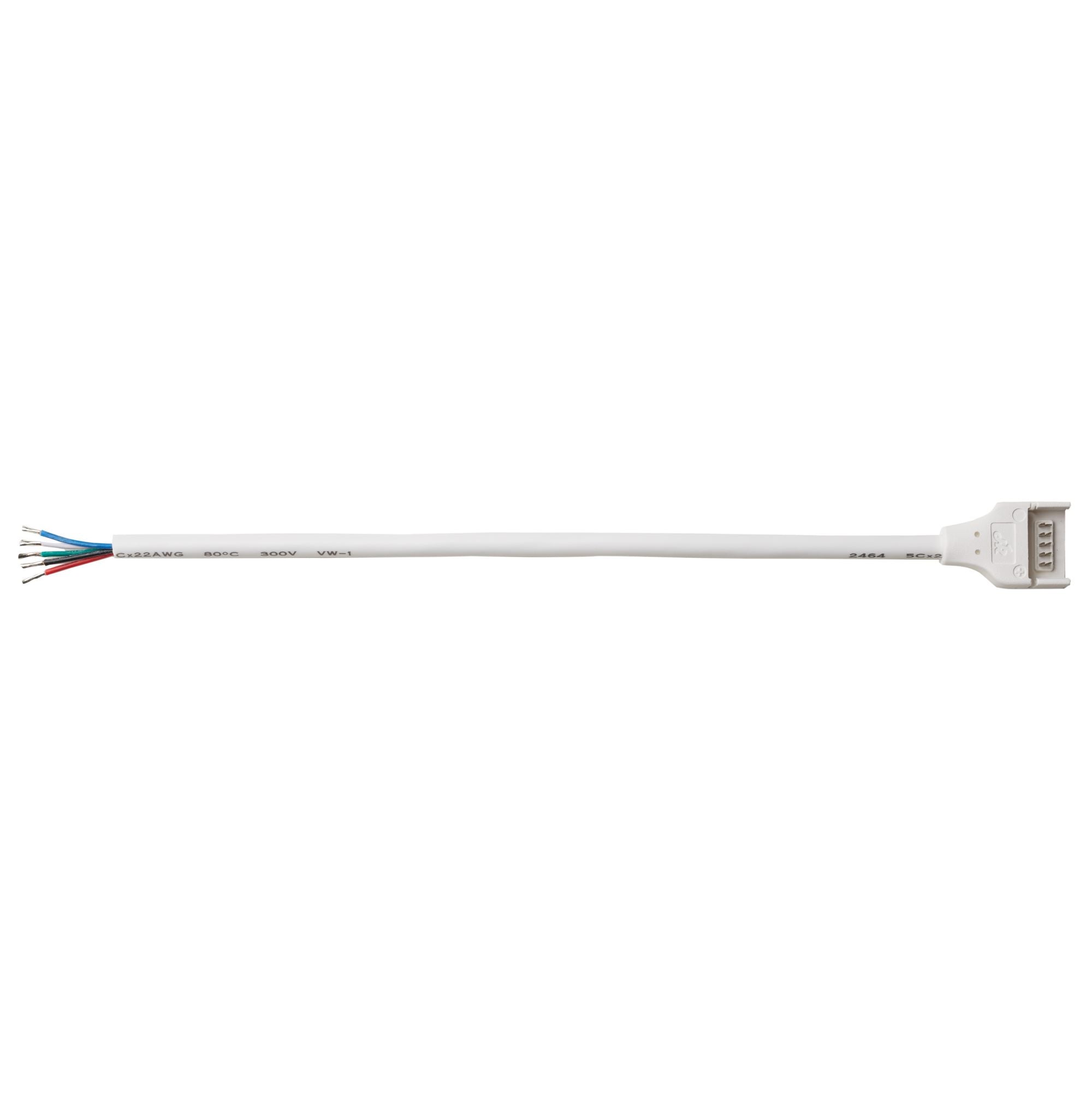 Waterproof Connector with 15cm 5Wire SMD 10mm PCB 5Pin (RGBW) — image 1
