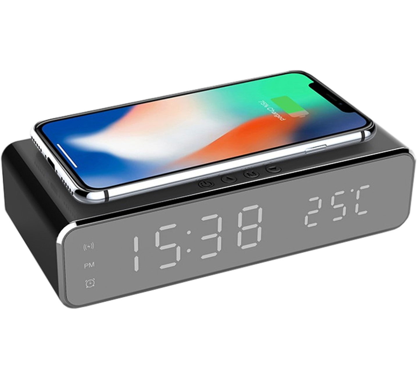 Wireless Charger, Clock, Thermometer — image 1