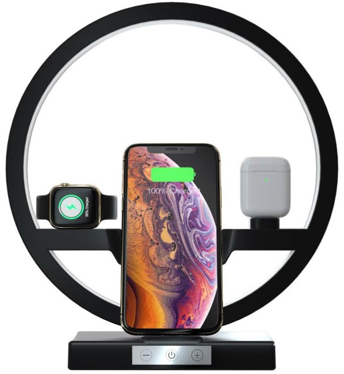 Ultimate Wireless Charging Station, 3in1, Black — image 1