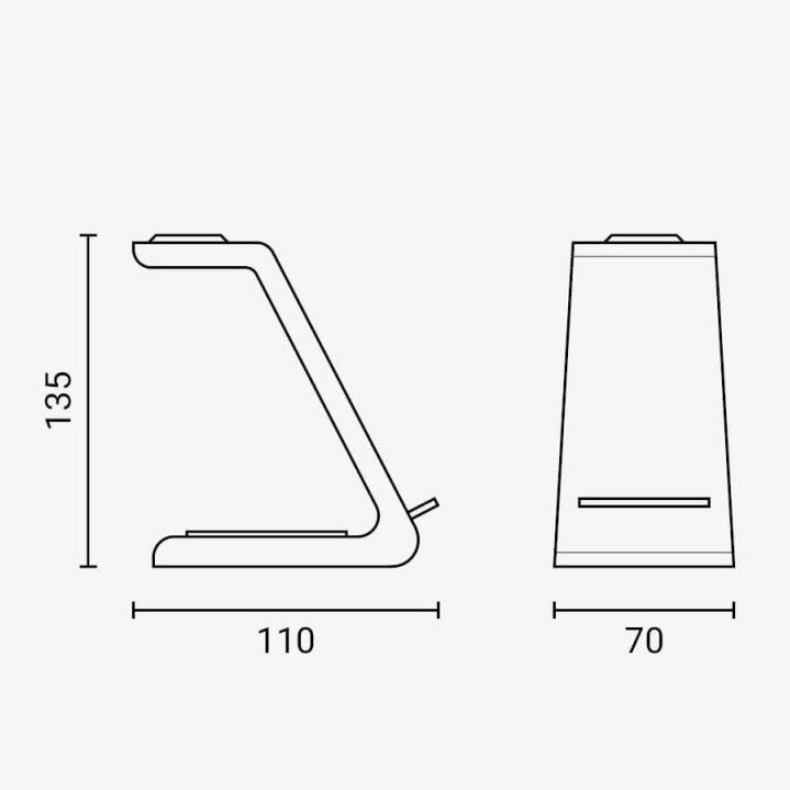 Wireless Charger, 3in1, Phone Stand, for iPhone — image 2