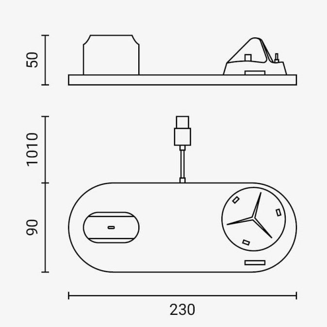 Multi-Function Charging Stand, 6in1, Black — image 2