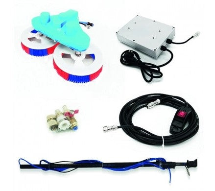 Double Headed Electric Brush, 5.5m, Glass Fiber Handle, AC220 or AC110, DC24 Battery — image 4