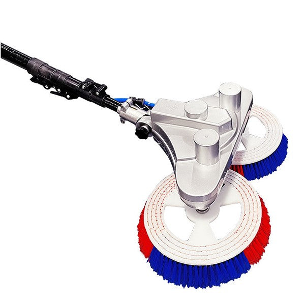 Double Headed Electric Brush, 5.5m, Glass Fiber Handle, AC220 or AC110, DC24 Battery — image 1