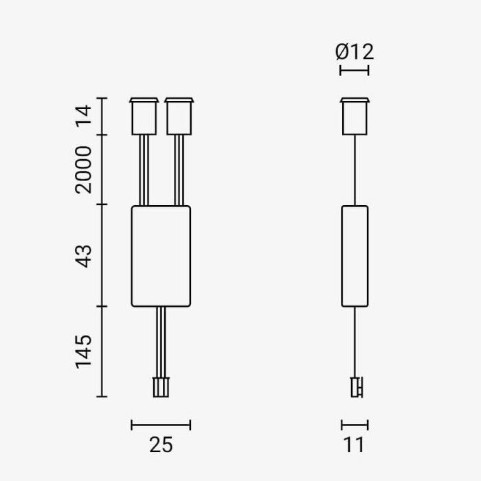Double Door Sensor, 10cm, Black — image 8