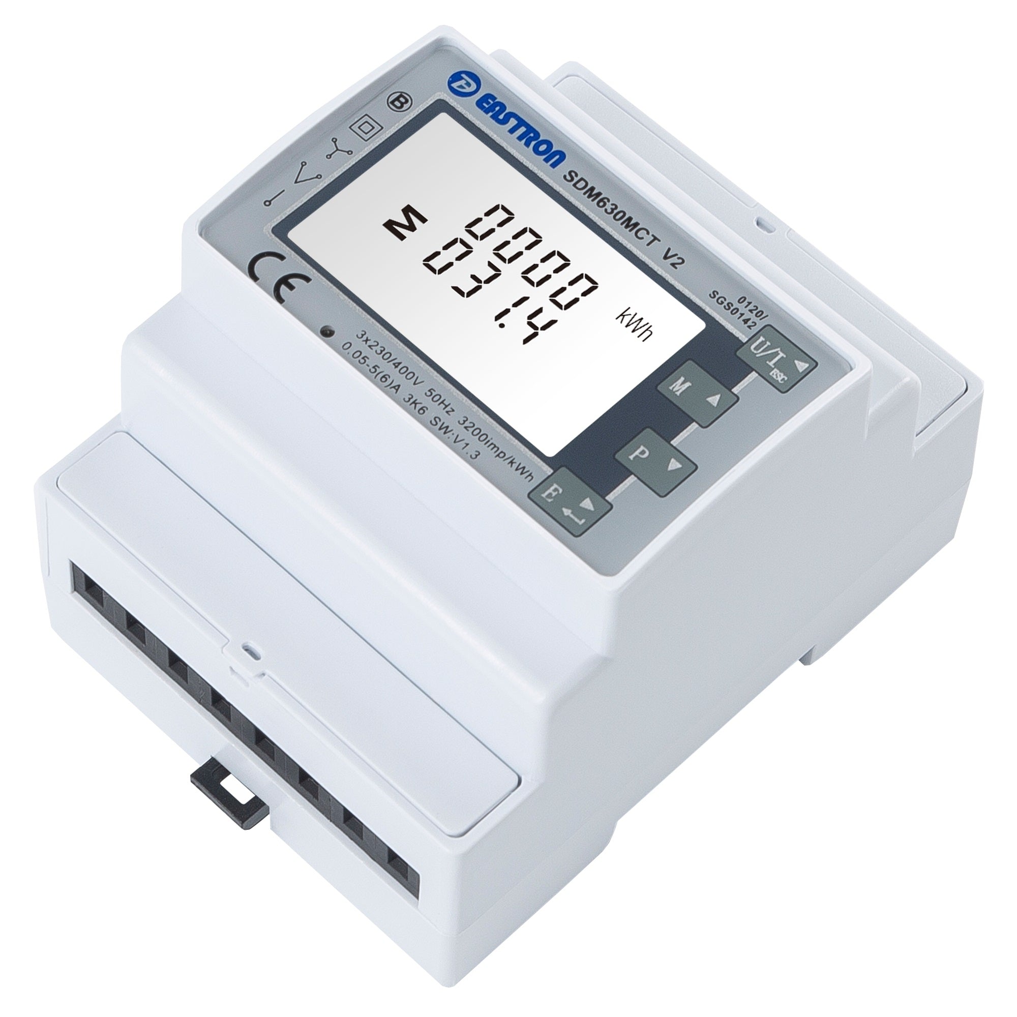 Eastron Multi-Function Electrical Energy Meter SDM630MCT V2, 3 Phases — image 1