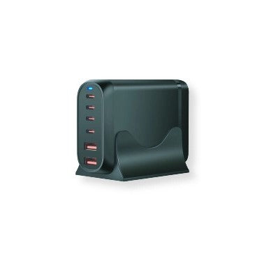 Adapter, EU Plug, USB 2xTYPE-A, 4xTYPE-C, 200W — image 2