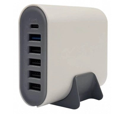 Charging Hub, USB 5xTYPE-A, 1xTYPE-C — image 1