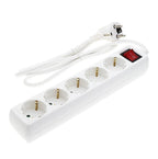 Power Strip, 5 Sockets, On/Off button, 1.5m — image 2