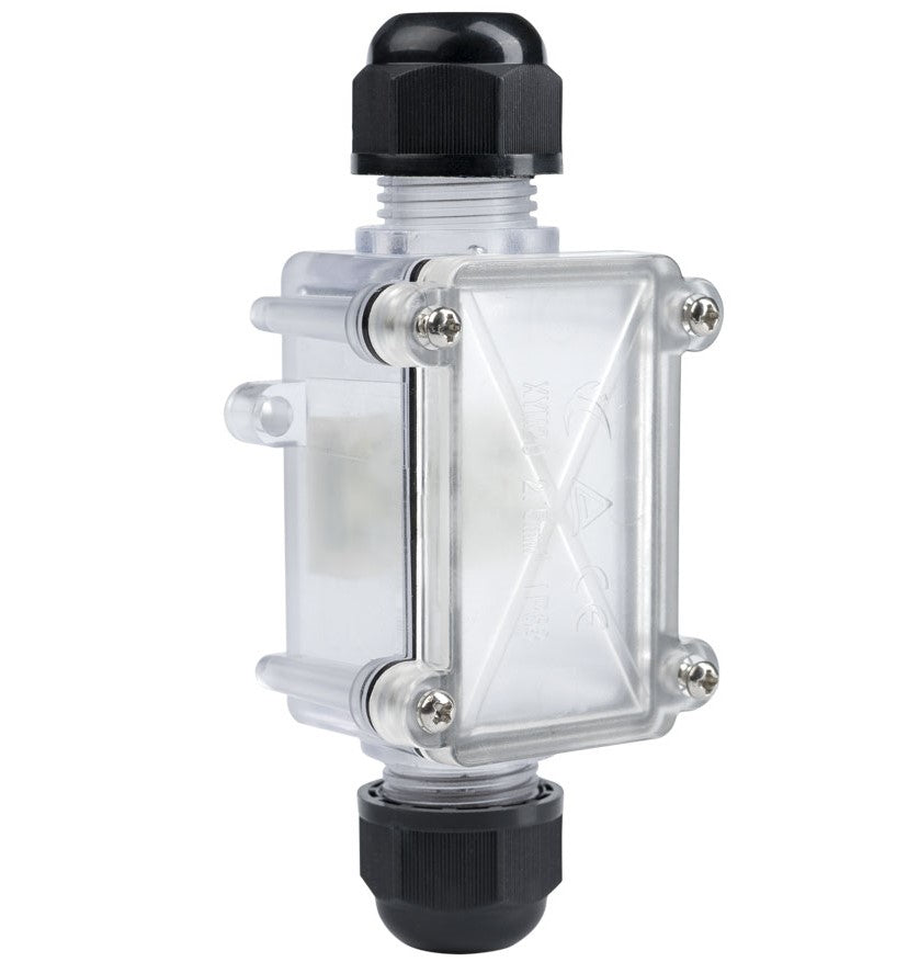 Polycarbonate Box Terminal Block, IP68, 2 Terminals — image 1