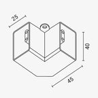 L-Connector for LED Hexagon Lights — image 5