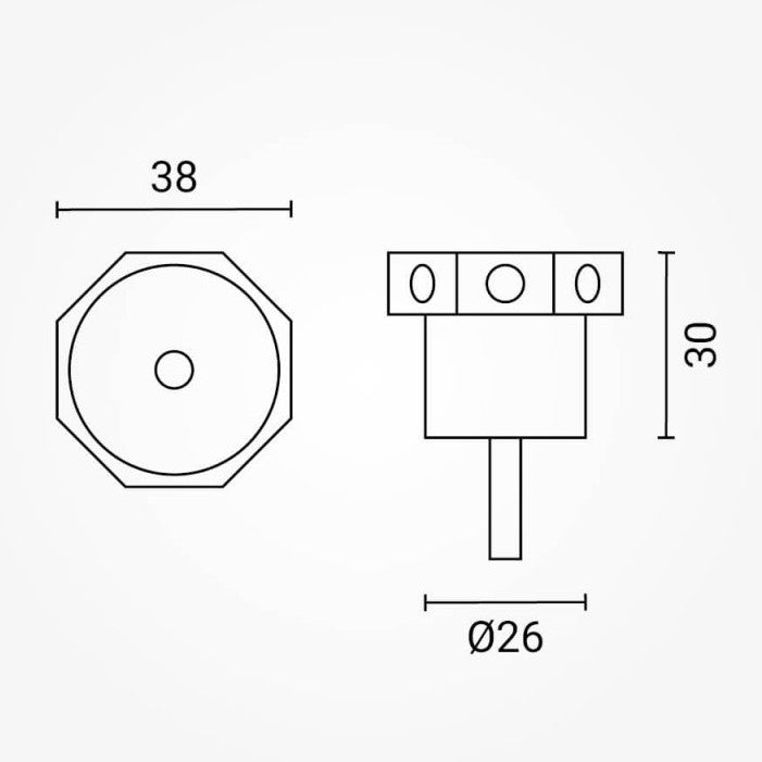 LED Pond Wall Light, 1.2W, RGB — image 4