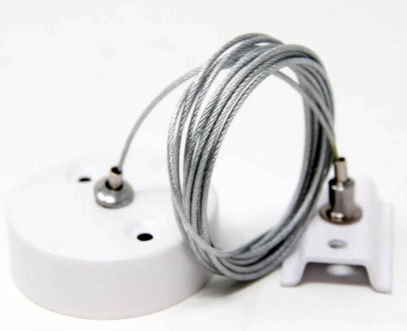4-Wire Suspension For LED Track System, White — image 1