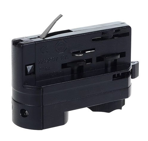 4-Wire Adaptor For LED Track System, Black — image 1