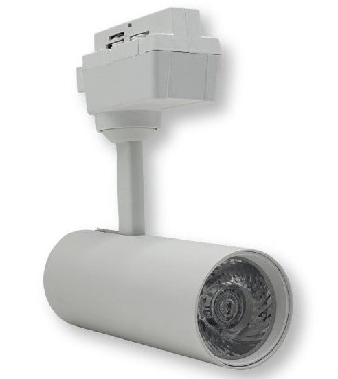 LED Track Light, White Body, 12W, 1200Lm, Neutral Light — image 1