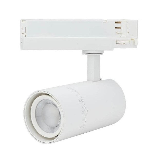 LED 4 Wire Track Light, White Body, 20W/25W/30W, 90Lm/W, CCT — image 2