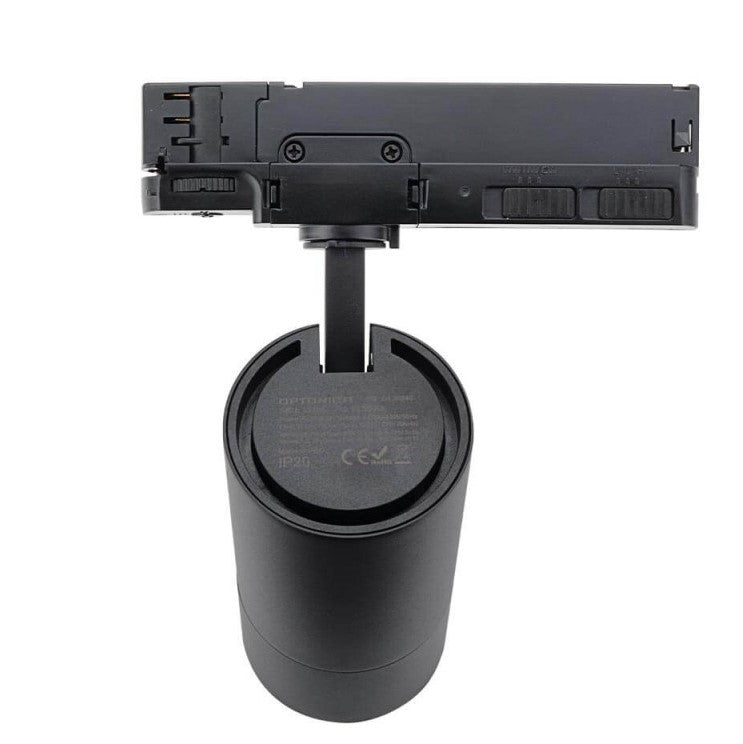 LED 4 Wire Track Light, Black Body, 20W/25W/30W, 90Lm/W, CCT — image 3