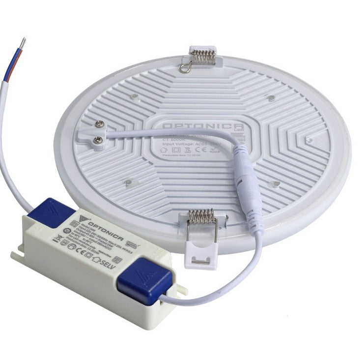 LED Frameless Panel, Round, 36W, Warm Light — image 3
