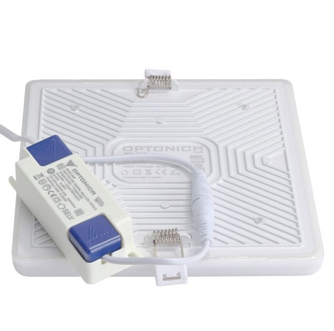 LED Frameless Panel, Square, 24W, Warm Light — image 3