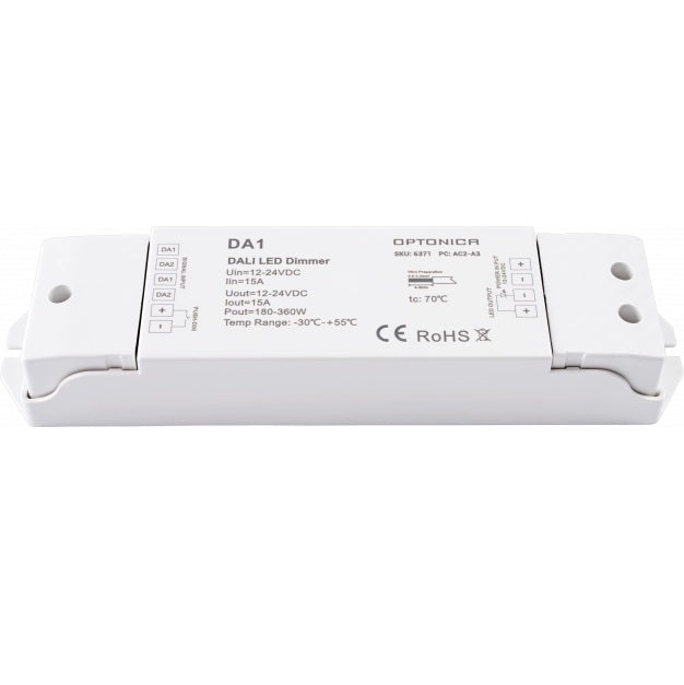 LED DALI Dimmer, 12-24V, 360W, 5 Years Warranty — image 2