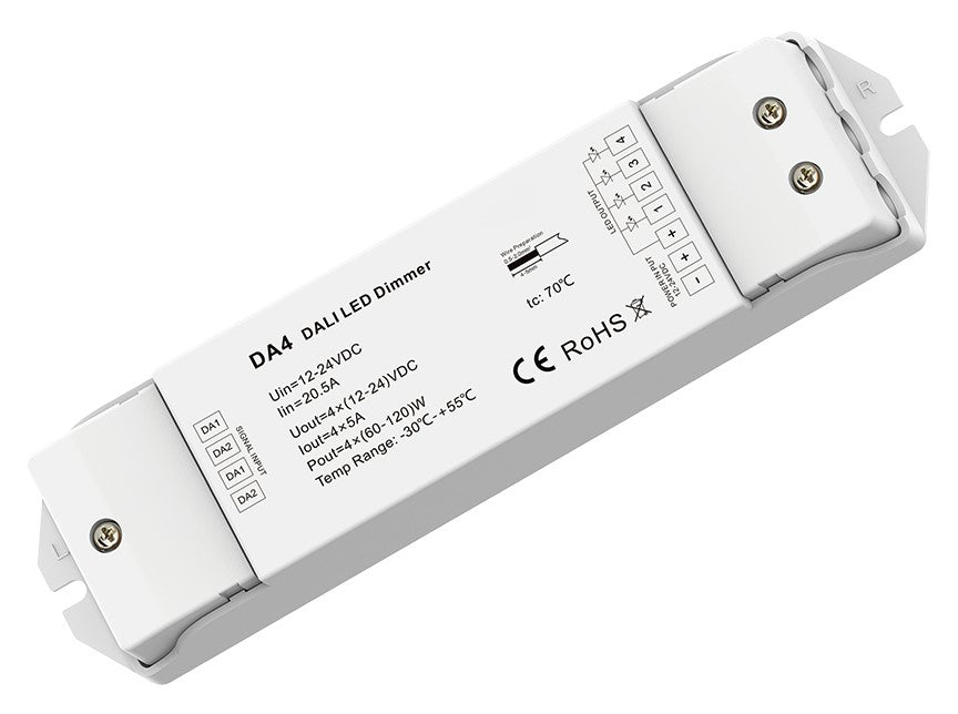 LED DALI Dimmer, 12-24V, 480W, 5 Years Warranty — image 1