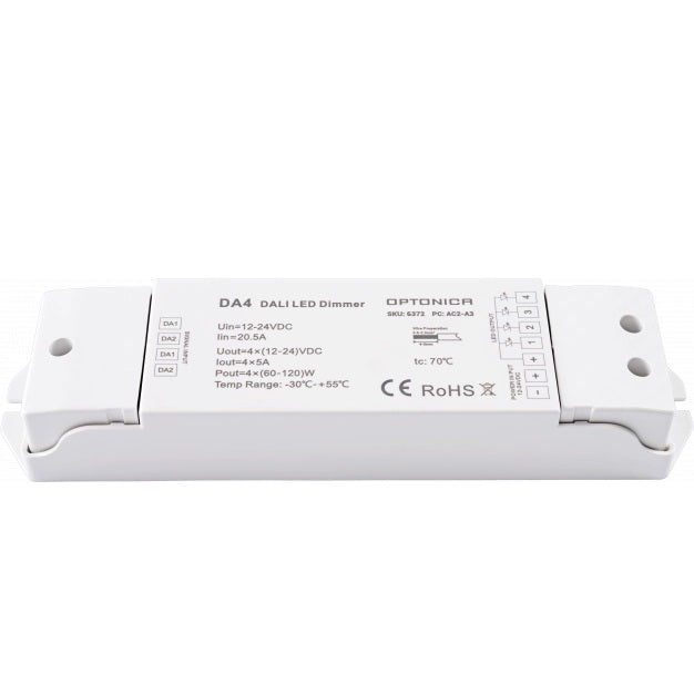 LED DALI Dimmer, 12-24V, 480W, 5 Years Warranty — image 2