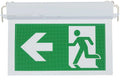 LED Recessed Fixed Emergency Exit Light, 2W, 3 Hours, with PVC Legend, White Light — image 1
