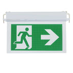 LED Recessed Fixed Emergency Exit Light, 2W, 3 Hours, with PVC Legend, White Light — image 2