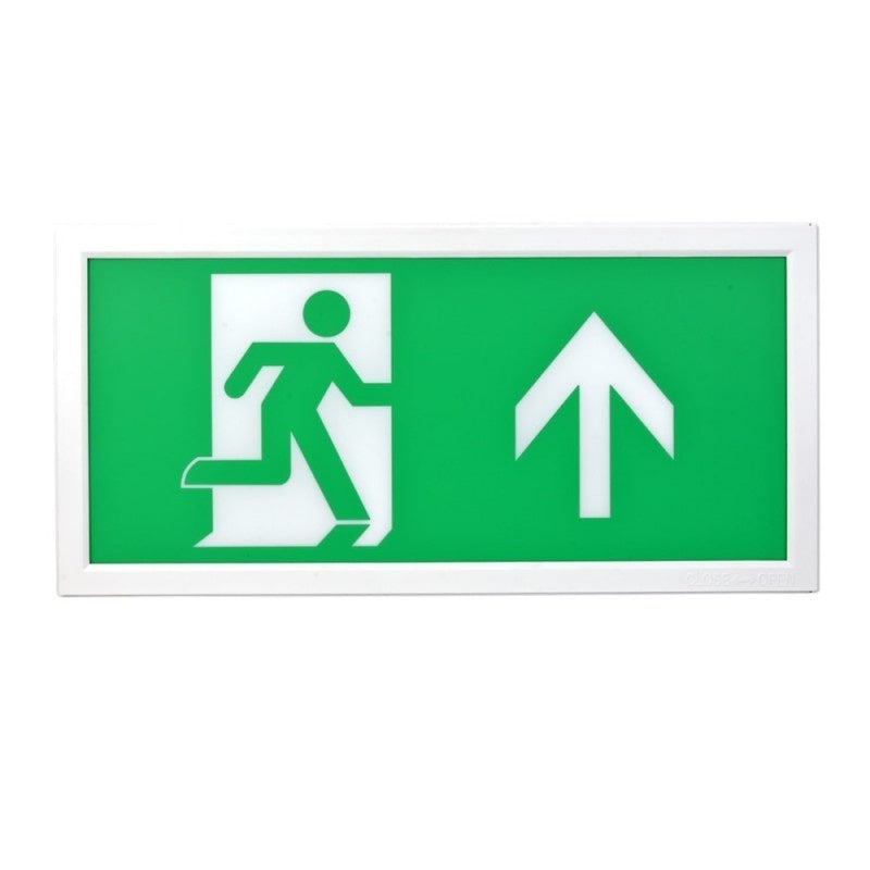 LED Emergency Exit Light, 3W, 3 Hours, with PVC Legend, White Light — image 2
