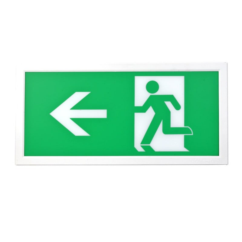 LED Emergency Exit Light, 3W, 3 Hours, with PVC Legend, White Light — image 3