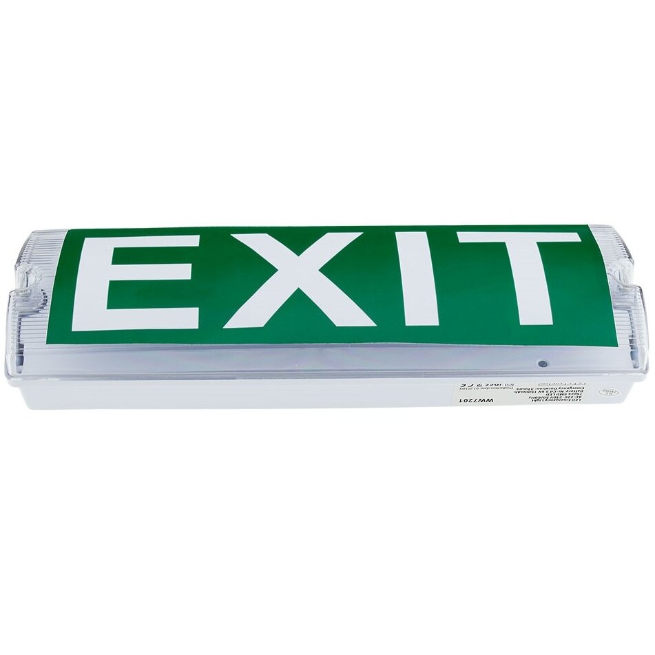 LED Bulk Head Emergency Exit Light, 4W, 3 Hours — image 1