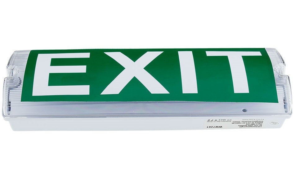 LED Bulk Head Emergency Exit Light, 4W, 3 Hours — image 2