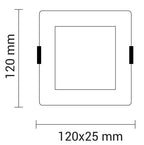 LED Built-In Module, Square, 6W, Neutral Light — image 3