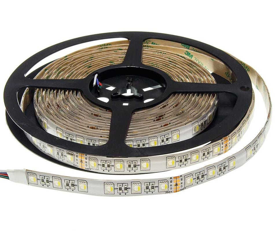 LED Strip 16W/m, 1600Lm/m, 12V, 3 Years Warranty, IP65, RGB — image 1