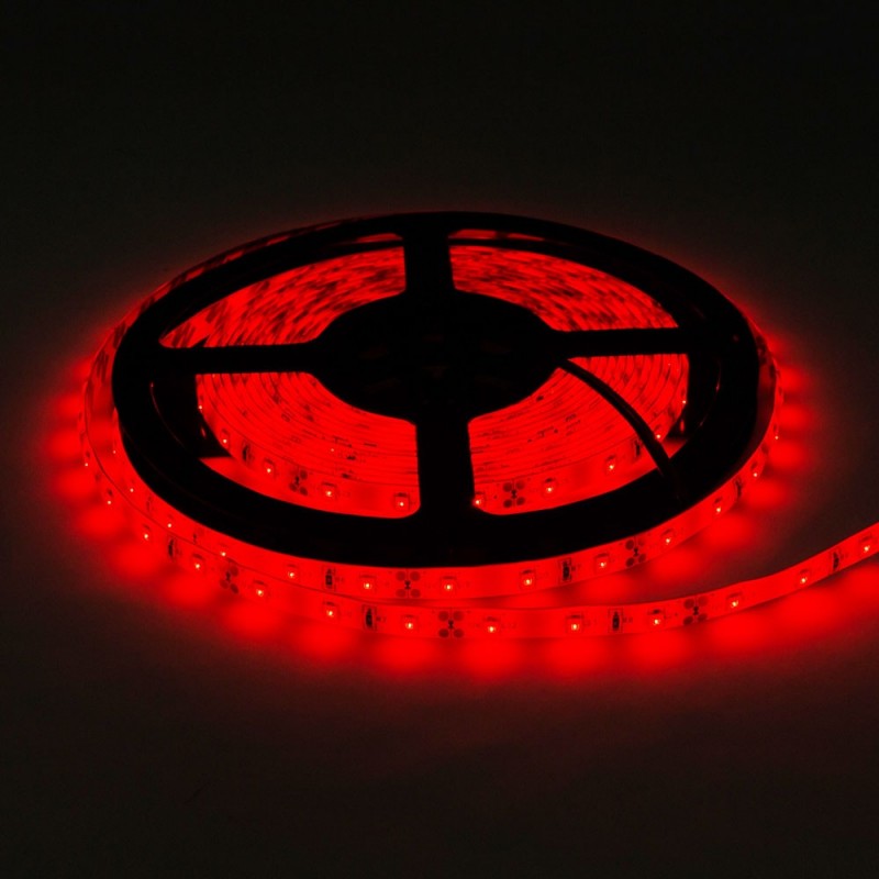 LED Strip 4.8W/m, 300Lm/m, 12V, Pro, IP54, Red — image 3