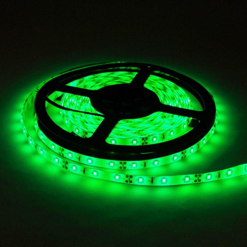 LED Strip 4.8W/m, 300Lm/m, 12V, Pro, IP54, Green — image 3