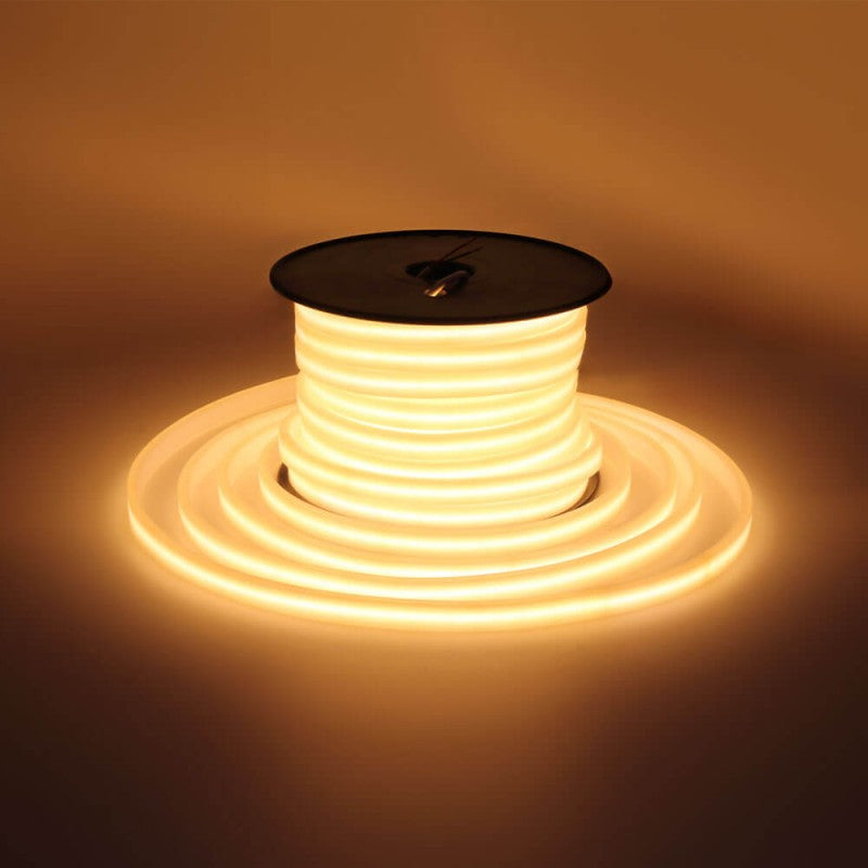 LED Strip 6W/m, 500Lm/m, 48V, Milky Cover, Warm Light — image 3