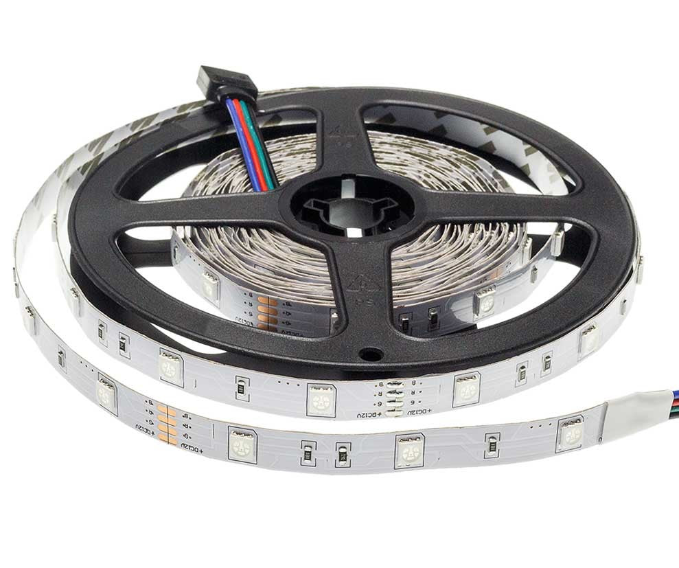 LED Strip 7.2W/m, 500Lm/m, 12V, Pro, RGB — image 1