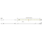 LED Strip 9W/m, 900Lm/m, 220V, Warm Light — image 6