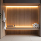 LED Sauna Strip 10W/m, 875Lm/m, 24V, IP68, Warm Light — image 3