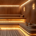 LED Sauna Strip 10W/m, 875Lm/m, 24V, IP68, Warm Light — image 5