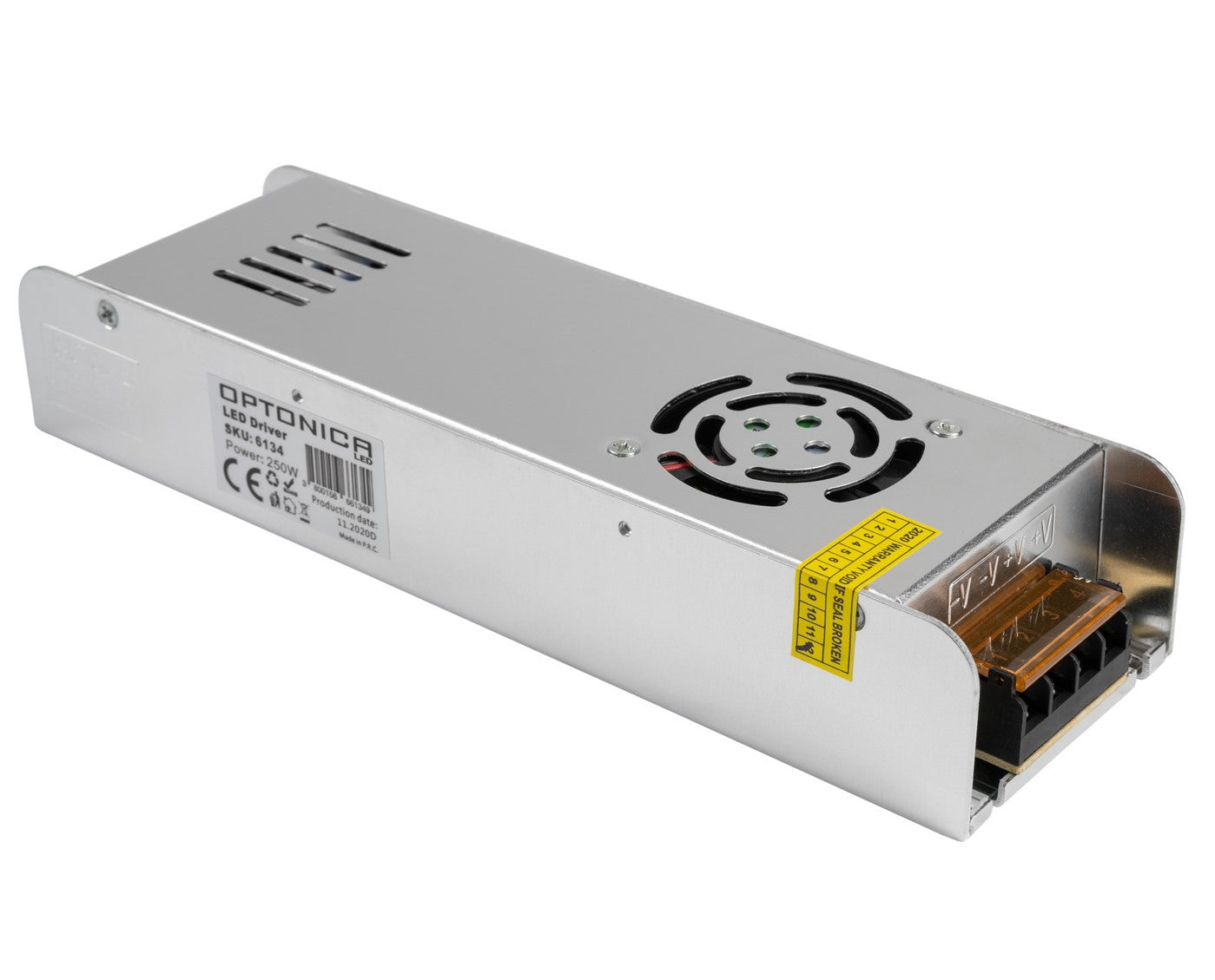 LED Strip Slim Power Supply, 12V, 250W — image 1
